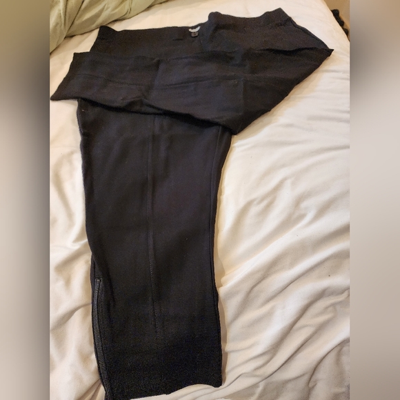 Betabrand 3XL Petite Stretchy Straight Leg Zip Ankle Zip Pockets w/Pleat NWOT - Picture 2 of 6